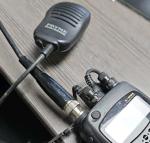 Icom IC-W32A Dual Band UHF/VHF Handheld Transceiver. Power Cord No Charging Base