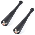 HYS 800MHz (806-941MHz) Stubby Antenna for Motorola 8505241U06 XTS2500 XTS3000 XTS3500 HT1000 MTX838 MTX960 MTS2000 Walkie Talkie (Pack of 2)