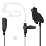 abcGoodefg 3'2-Wire Acoustic Tube Surveillance Earpiece Headset Mic Compatible with Motorola Radios HT1000, JT1000, MT2000, GP900, GP9000, MTS2000, MT6000, MTX838, MTX900, MTX1000, MTX8000