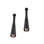 HYS 800MHz (806-941MHz) Stubby Antenna for Motorola 8505241U06 XTS2500 XTS3000 XTS3500 HT1000 MTX838 MTX960 MTS2000 Walkie Talkie (Pack of 2)