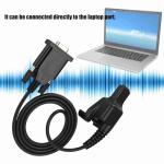 USB RS232 Serial Programming Cable,Walkie Talkie Radio Programming Cable for HT1000/MTS2000/XTS3000/XTS2500/JT1000/MT2000/MT2100/XTS1500/MTX838/PTX1200/MOF230