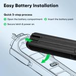 ExpertPower 7.2V 3800mAh NiMH Replacement Battery for Motorola Two-Way Radios - Fits XTS3000/XTS3500/XTS4250/XTS5000, MTP200/MTP300, MTX838/MTX960; Replaces NTN8923, NTN8294, RNN4006, HNN9031, HNN9032