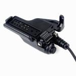 abcGoodefg 3'2-Wire Acoustic Tube Surveillance Earpiece Headset Mic Compatible with Motorola Radios HT1000, JT1000, MT2000, GP900, GP9000, MTS2000, MT6000, MTX838, MTX900, MTX1000, MTX8000