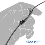 Arrowmax AEH2000-M7 D-Shape Earhanger Earphone for Motorola HT-1000 MTX838 MTS-2000 XTS-1500 XTS-2000 XTS-2500