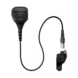 Straight Cable Loud Speaker Hand Mic- Compatible with Motorola XTS Series, HT/JT1000, MT/MTS2000, MTX838/900/8000/9000, PR1500 & More