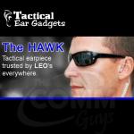 LEO POLICE HAWK LAPEL MIC EARPIECE FOR MOTOROLA XTS5000 XTS3000 XTS2500 XTS3500