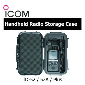 Icom ID-52A ID-52 Plus Handheld Portable Radio Storage Case Battery Antenna