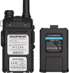 Digital Handheld Radio Scanner Fire Police VHF FM EMS Ham 2 Way Transceiver Dual