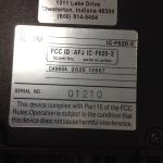 ICOM Base Station, IC-F620-2, 440-490MHz, 25W, w Desktop Mic, COMM Power Supply