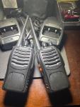 Pair of Baofeng Professional Walkie Talkies w/ Charging Stations