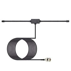 Bingfu Police Radio Scanner Dipole Antenna 20-1300MHz Adhesive Mount BNC Male， Vehicle Mobile Ham Amateur Antenna Compatible with Uniden Bearcat Whistler Radio Shack Scanner