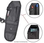 USH-300D Double Radio Shoulder Holster Chest Harness with an Adjustable Radio Pouch fits all Medium to Large Motorola ICOM Vertex Two Way Radios. Made in The USA by HOLSTERGUY