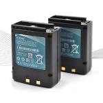 ROWSHEP (2-Pack) 12V 1000mAh Ni-MH Battery Replacement for ICOM IC-A3 IC-A3E IC-A22 IC-A22E Radios CM-166 CM-166S