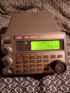 AOR AR3000 Communications Radio Receiver w/ Factory Power Cable (works well)