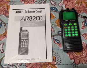 AOR AR8200 MKII Wide Range Handheld Radio Receiver Ham Scanner | Works