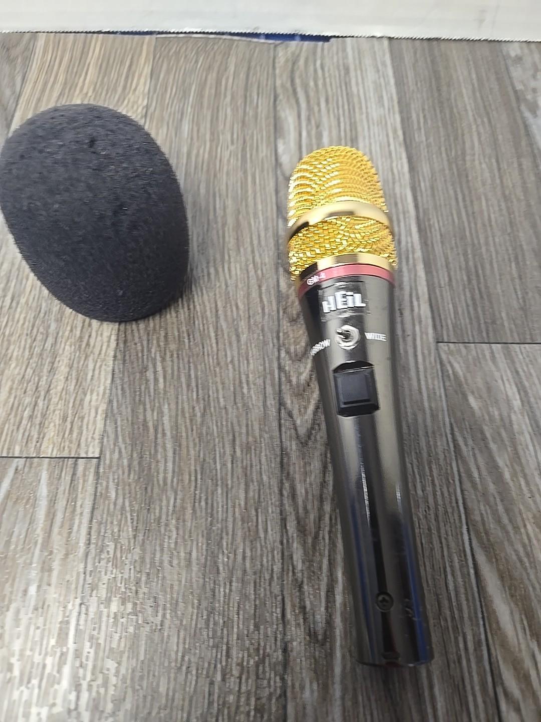 Heil Sound GM-4 Goldline Dual-Element Dynamic Microphone For Ham Amateur Radio