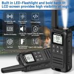 Baofeng F22 Long Range Two-Way FRS Ham Radio Walkie Talkie 22CH VOX - 2 Pack