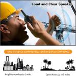 Baofeng F22 Long Range Two-Way FRS Ham Radio Walkie Talkie 22CH VOX - 2 Pack