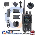 Anytone AT-D168UV Analog Digital DMR UHF VHF radio extra base open box
