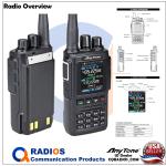 Anytone AT-D168UV Analog Digital DMR UHF VHF radio extra base open box