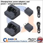 Anytone AT-D168UV Analog Digital DMR UHF VHF radio extra base open box