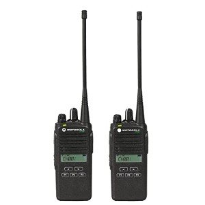 2 Pack of CP185 UHF Original Motorola 435-480 MHz Handheld Two-way Radio Transceiver 4 Watts, 16 Channels