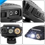 Baofeng UV82 Dual Band Handheld Two Way Radio Walkie Talkie with Earphone Black