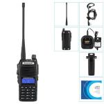 Baofeng UV82 Dual Band Handheld Two Way Radio Walkie Talkie with Earphone Black
