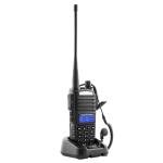 Baofeng UV82 Dual Band Handheld Two Way Radio Walkie Talkie with Earphone Black