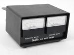 Dentron W-2 Vintage Ham Radio Analog Wattmeter Watt Power Meter (nice)