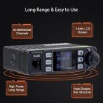 Retevis GMRS Radio Communication Solutions,RA25 Mobile Transceiver Radio(1 Pack) with GMRS Handheld Two Way Radio(2 Pack),Easy to Use Long Range Communication Kit