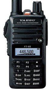 Yaesu Original FT-65 FT-65R 144/440 Dual-Band Rugged & Compact Handheld Transceiver, 5W - 3 Year Warranty
