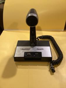 Hy-power Cb Ham Radio Desk Mic Hy-gain VINTAGE Powered