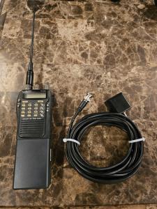 Alinco DJ-580T Dual Band VHF/UHF FM Handheld Radio HT w/2 Antennas