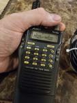 Alinco DJ-580T Dual Band VHF/UHF FM Handheld Radio HT w/2 Antennas