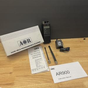 AOR - RARE Vintage Radio Scanner - Model: AR900 - Made in Japan