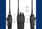 Baofeng BF-888S Walkie Talkie UHF Two-Way Radio Set w/ Earpiece & Charger