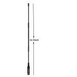 HYS 27Mhz 13-Inch BNC-Male Antenna for CB Handheld/Portable Radio with BNC Connector Compatible with Cobra Midland Uniden Anytone CB Radio