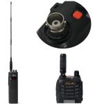 HYS 27Mhz 13-Inch BNC-Male Antenna for CB Handheld/Portable Radio with BNC Connector Compatible with Cobra Midland Uniden Anytone CB Radio