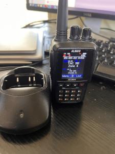 ALINCO DJ-MD5TGP VHF/UHF DUAL BAND DIGITAL TRANSCEIVER W/BUILT IN GPS