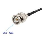 Bingfu 20-1300MHz Police Scanner Antenna HF VHF UHF Ham Radio BNC Male Antenna Magnetic Base (2-Pack) Compatible with Uniden Bearcat Whistler Shack Police Radio Scanner