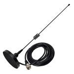UAYESOK Magnetic Mount Mobile Antenna VHF/UHF & GMRS 136-174/400-470MHZ, Heavy Duty Magnet Base Radio Antenna for Truck Car Vehicel Home HT Repeater, for Baofeng Retevis BTECH AnyTone QYT TYT Midland