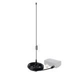 UAYESOK Magnetic Mount Mobile Antenna VHF/UHF & GMRS 136-174/400-470MHZ, Heavy Duty Magnet Base Radio Antenna for Truck Car Vehicel Home HT Repeater, for Baofeng Retevis BTECH AnyTone QYT TYT Midland