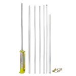 HYSHIKRA 26-28Mhz Base Antenna, CB 6.2meter (20.3ft) Outdoor Antenna with UHF-Female Connector for Midland Cobra Yaesu Mobile Base Transceiver Radio