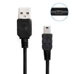 TODOO Mini USB Cable,USB Charging Cable Cord Compatible with Uniden Bearcat BC125XLT, BC75AT, BCD325P2, BCD436HP, SR30C Handheld Scanner, 5 feet
