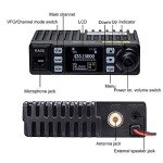 Retevis RA25 Dual Band Mobile Radio, Long Range Mini Mobile Car Transceiver, 500 Channels DTMF LCD Display, 2m 70cm Mobile Two Way Radio Mobile Car Radio for Vehicle Truck Traveling(1 Pack)