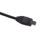Usangreen BCT15 BCT15X BC346XT BC346XTC BCD996XT BC95XLT BCD996T USB Mini 4P Cable for Uniden Bearcat Scanner Programming Cable (USB to Mini 4P Cable with FTDI chip)