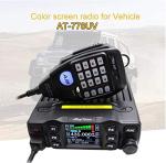ANYSECU AnyTone AT-778UV Mobile Radio Dual Band VHF/UHF 136-174/400-480MHz Car Radio AT778 25W Walkie Talkie Black