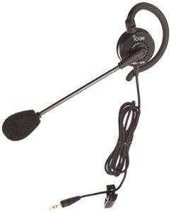 ICOM HS-99 in-Ear Earphone Microphone VS-2L/VS-2SJ etc. Required Black