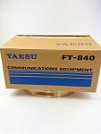 Yaesu FT-840 Vintage Ham Radio HF Transceiver, Estate, with Box.